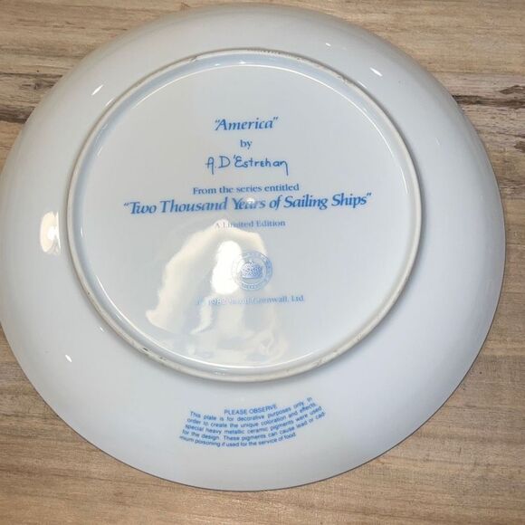 America Two Thousand Years of Sailing Ships A. D'Estrehan Royal Cornwall - Picture 4 of 7